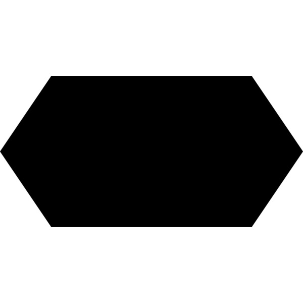 Horizontal Hexagon Label Thumbnail