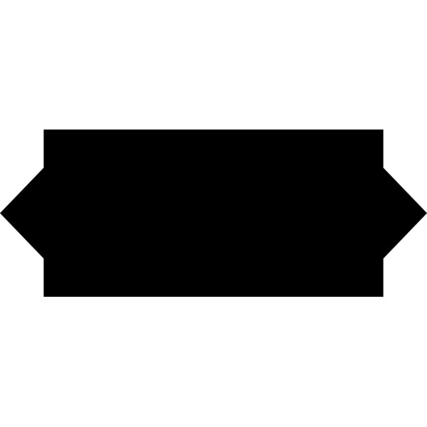 Notched Rectangle Label Thumbnail