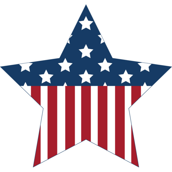 Patriotic Star Emblem Thumbnail