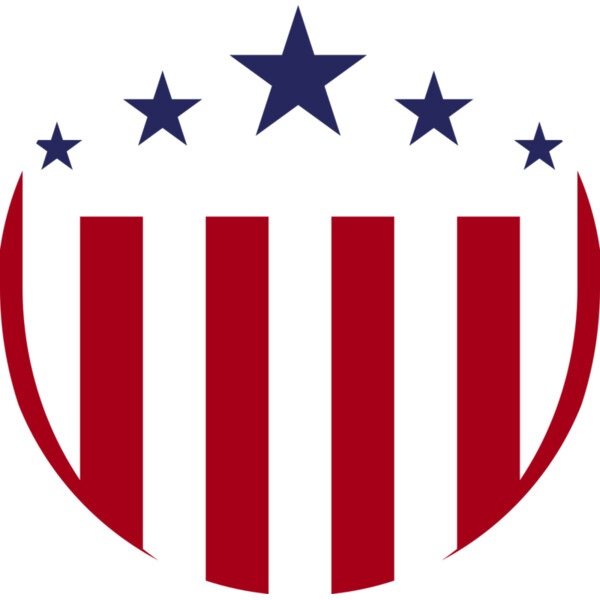 Round Patriotic Shield Thumbnail