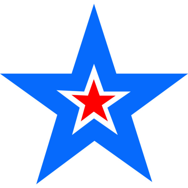 Outline and inner star Thumbnail