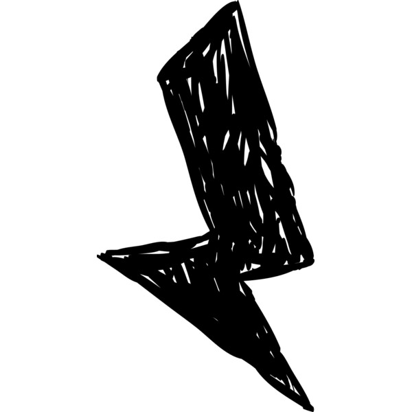 Hand Drawn Lightning Thumbnail