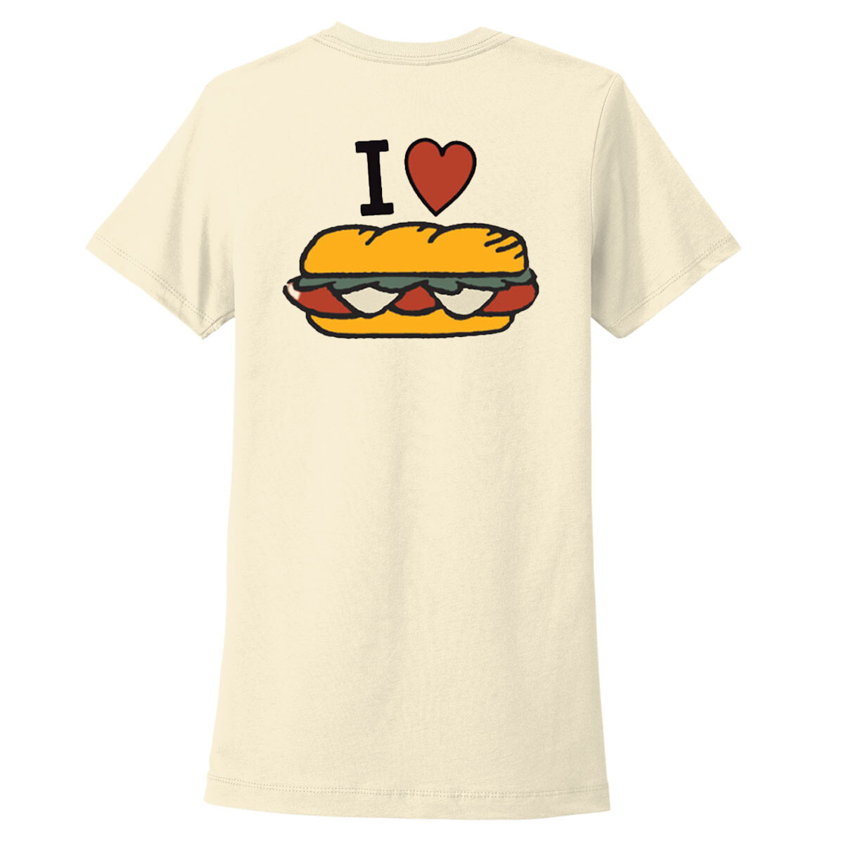 Image of potbelly i love sandwiches tee