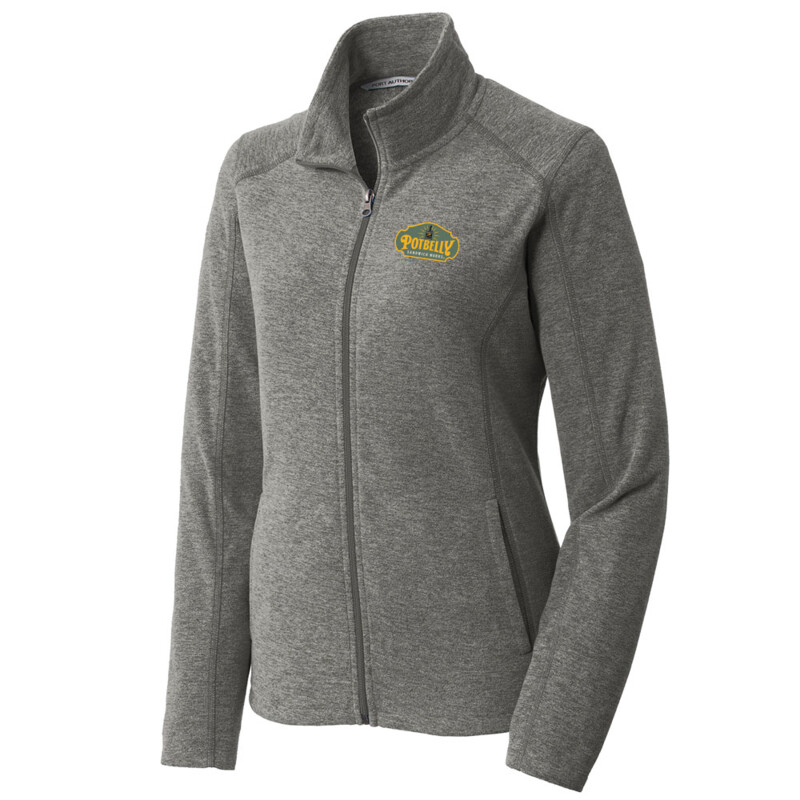 Women's Heather Microfleece Jacket Thumbnail