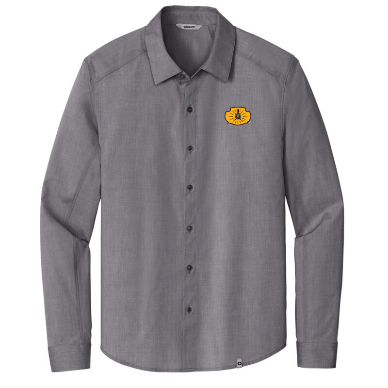 OGIO Commuter Woven Shirt w/ Stove Icon Thumbnail