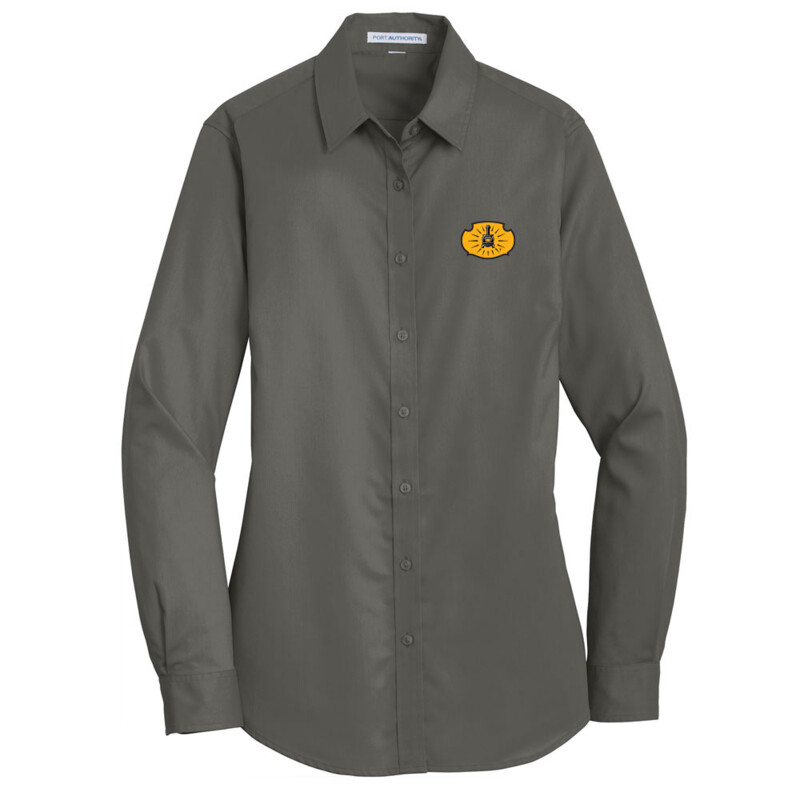 Women's Twill Dress Shirt w/ Stove Icon Thumbnail