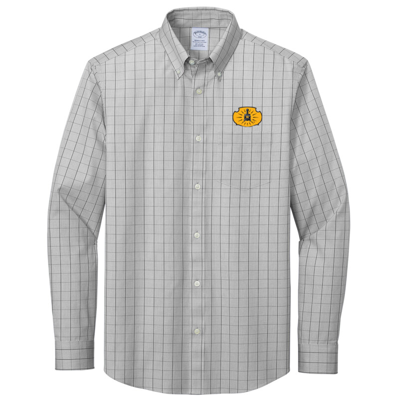 Brooks Brothers Wrinkle Free Stretch Patterned Shirt w/ Stove Icon Thumbnail