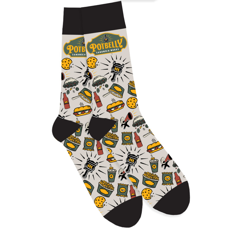 Potbelly Icon Socks Thumbnail
